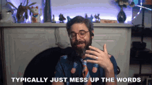 Typically Just Mess Up The Words Daniel Shiffman GIF - Typically Just Mess Up The Words Daniel Shiffman The Coding Train GIFs