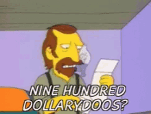 The Simpsons Wow GIF - The Simpsons Wow Nine Hundred GIFs
