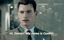 Hi Daniel My Name Is Connor GIF - Hi Daniel My Name Is Connor Connor GIFs