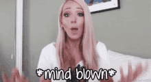 Mind Blown! - Jenna Marbles GIF - Jenna Marbles Mind Blow Mind Blowing GIFs