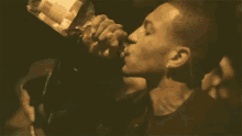 Drinking Alcohol Trouble GIF - Drinking Alcohol Trouble Richer Pussy Song GIFs