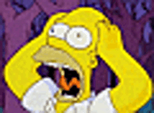 Homer Simpson The Simpsons GIF - Homer Simpson The Simpsons Aaaaah GIFs