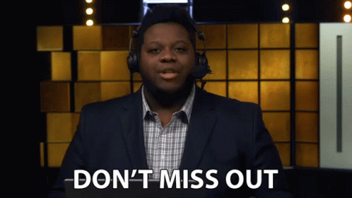 Dont Miss Out Leave Out GIF - Dont Miss Out Leave Out Overlook