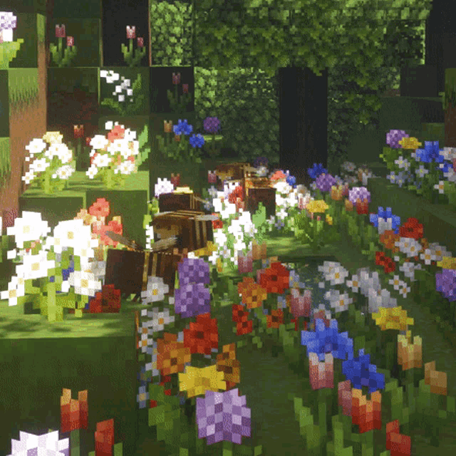 Minecraft Aesthetic Gif Minecraft Aesthetic Bees Discover Share Gifs