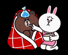 Brown Is Sick GIF - Brown Cony Sick GIFs