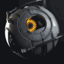 portal portal2 space core yellow sphere