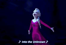 Frozen Elsa GIF - Frozen Elsa Into The Unknown GIFs