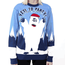 Yeti Ugly Sweater GIF - Yeti Ugly Sweater Christmas Sweater GIFs
