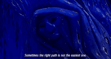 Sometimes The Right Path Is Not The Easiet One GIF - Pocahontas Grandmother Willow Right Path GIFs