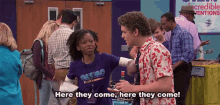 Here They Come GIF - Henry Danger Nickelodeon Here They Come GIFs