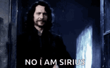 Sirius Black No I Am Sirius GIF - Sirius Black No I Am Sirius Harry Potter GIFs