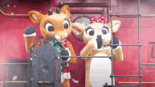 Rudolph Rudolph And Clarice GIF - Rudolph Rudolph And Clarice Rudolph The Red Nosed Reindeer GIFs