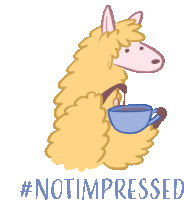 Not Impressed Bored Sticker - Not Impressed Bored Yawn Stickers