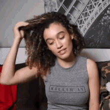 Playing With Hair Let Hair Down GIF - Playing With Hair Let Hair Down Let Hair Out GIFs