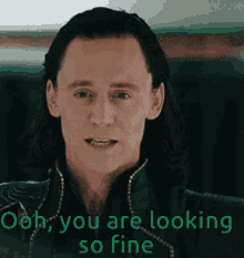 you are looking so fine loki woah tom hiddleston