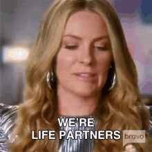 Were Life Partners Real Housewives Of New York GIF - Were Life Partners Real Housewives Of New York We Are Married GIFs