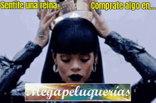 Megapeluquerías Rihanna GIF - Megapeluquerías Rihanna Queen GIFs