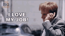 I Love My Job Mark Baum GIF - I Love My Job Mark Baum Steve Carell GIFs