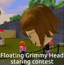 Floating Grimmyland GIF - Floating Grimmyland Head GIFs