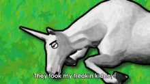 Charlie The Unicorn Clip GIF - Charlie The Unicorn They Took My Kidney GIFs