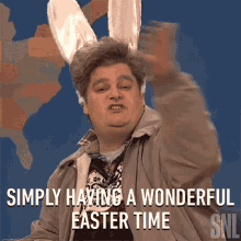 Simply Having A Wonderful Easter Time Bobby Moynihan GIF - Simply Having A Wonderful Easter Time Bobby Moynihan Saturday Night Live GIFs