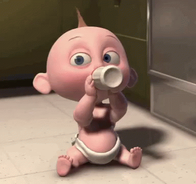 Jack Jack Toma Su Leche Gif Beber Bebe Biberon Discover Share Gifs