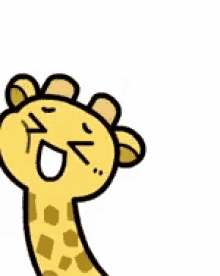 Giraffe Yay GIF - Giraffe Yay Happy GIFs