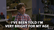 Ive Been Told Im Very Bright For My Age Smart GIF - Ive Been Told Im Very Bright For My Age Smart Intelligent GIFs