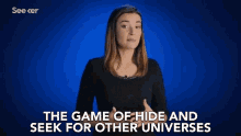 The Game Of Hide And Seek For Other Universes The Constant Hide And Seek Game For Parallel Universes GIF - The Game Of Hide And Seek For Other Universes The Constant Hide And Seek Game For Parallel Universes The Search For Other Universes GIFs