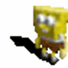 blurry dancing spongebob squarepants dance spongebob