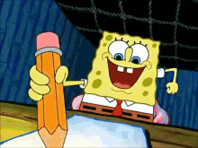 Spongebob Writing GIFs | Tenor