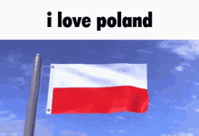 Poland I Love Poland GIF - Poland I Love Poland Flag GIFs