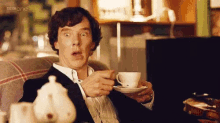 Shocked Sherlock GIF - Shocked Sherlock Moriarty GIFs