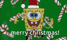 merry christmas spongebob christmas happy happy holidays