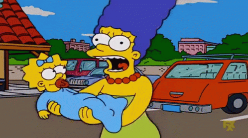 The Simpsons Belly GIF - The Simpsons Belly Maggie - Discover & Share GIFs