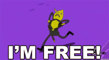 Im Free GIF - Im Free Adventure Time Earl Of Lemongrab GIFs