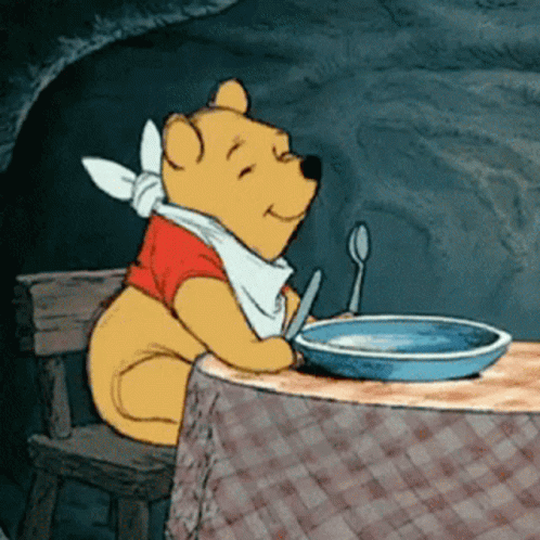 Winnie The Pooh Hungry GIF - Winnie The Pooh Hungry Yummy - Discover &amp; Share GIFs