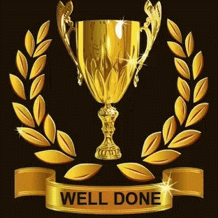 Well Done Golden Trophy GIF - Well Done Golden Trophy GIFs