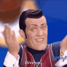 Robbie Rotten Lazy Town GIF - Robbie Rotten Lazy Town Give Up GIFs