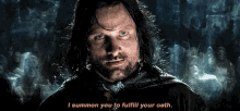 Lord Of The Rings Summon GIF - Lord Of The Rings Summon Fulfill GIFs