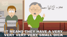 It Means They Have A Very Very Very Very Small Dick South Park GIF - It Means They Have A Very Very Very Very Small Dick South Park S15e4 GIFs