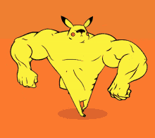 Buff Pikachu GIF - Buff Pikachu Strong GIFs