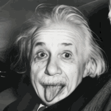 Einstein Língua GIF - Einstein Língua Tongue GIFs