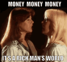 Abba Money Money Money GIF - Abba Money Money Money Its A Rich Mans World GIFs