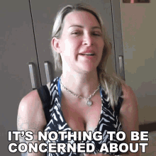 Its Nothing To Be Concerned About Tracy Kiss GIF - Its Nothing To Be Concerned About Tracy Kiss Its Not Something To Worry About GIFs