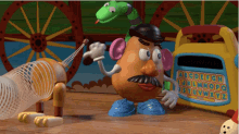 Kiss My Butt Mr Potato Head GIF - Kiss My Butt Mr Potato Head Toy Story GIFs