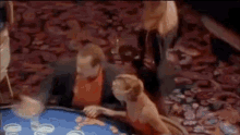 leaving las vegas nicolas cage casino flipping table cheater