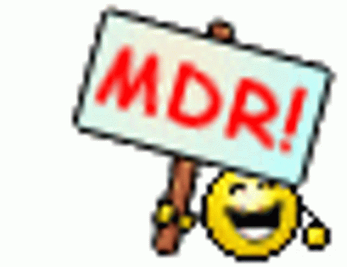 Mdr Sign Sticker - Mdr Sign Smile - Discover & Share GIFs