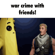 War Crime Fortnite Banana GIF - War Crime Fortnite Banana GIFs