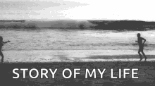 Story Of My Life Beach GIF - Story Of My Life Beach Run GIFs